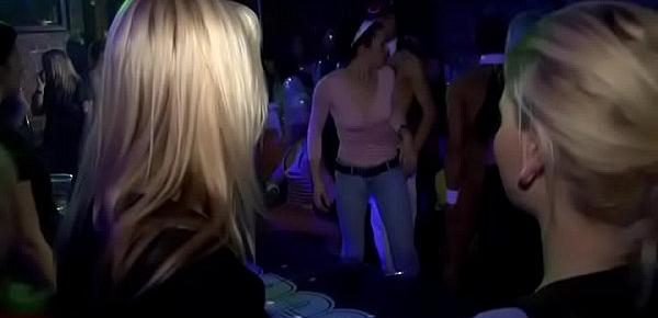  Wild fuck allover the night club everyone having natty juicy group sex
